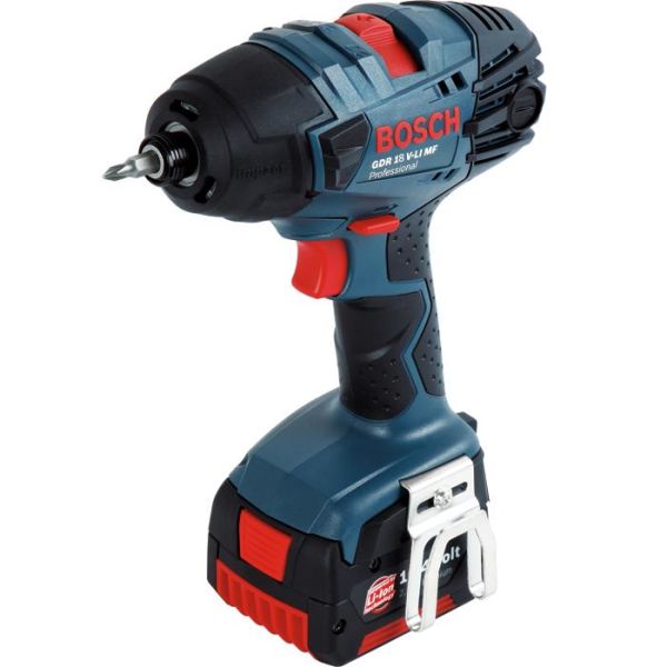 Muttertrekker Bosch GDR 18 V-LI MF med batterier og lader