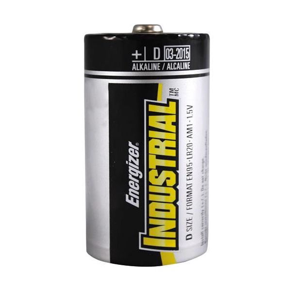 Alkalisk batteri Energizer Industrial D/LR20 12-pakning