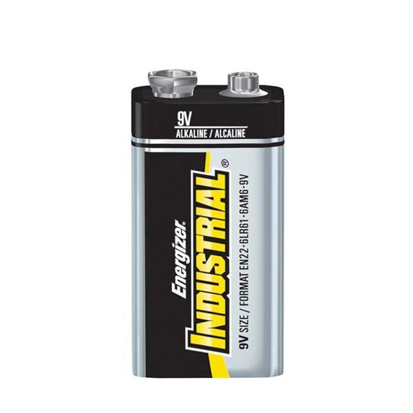 Alkaliparisto Energizer Industrial 9V/6LR61 12 kpl:n pakkaus