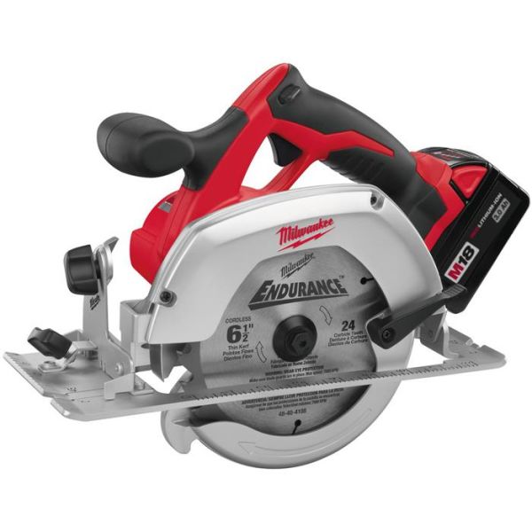 Sirkelsag Milwaukee HD18 CS-402B med batterier og lader