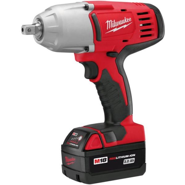 Muttertrekker Milwaukee HD18 HIW-402C med batterier og lader