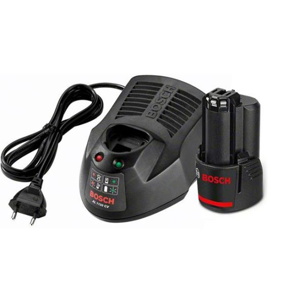 AL 1130 CV 12V 2,0Ah Bosch Laddpaket 1 st 12V 2,0Ah Li-Ion ...