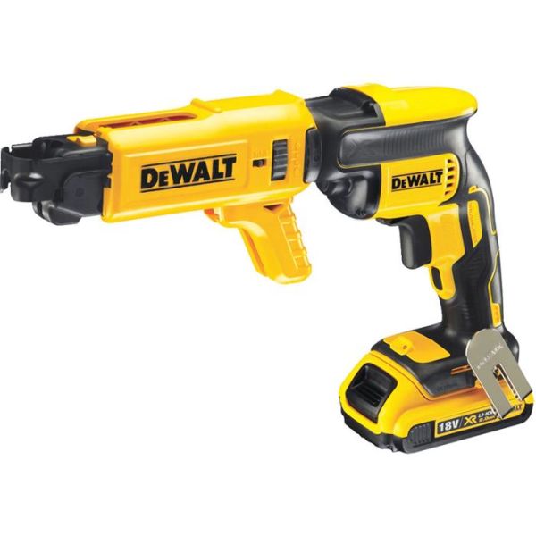 Gipsskruvdragare Dewalt DCF620D2K med 2,0Ah batterier och laddare