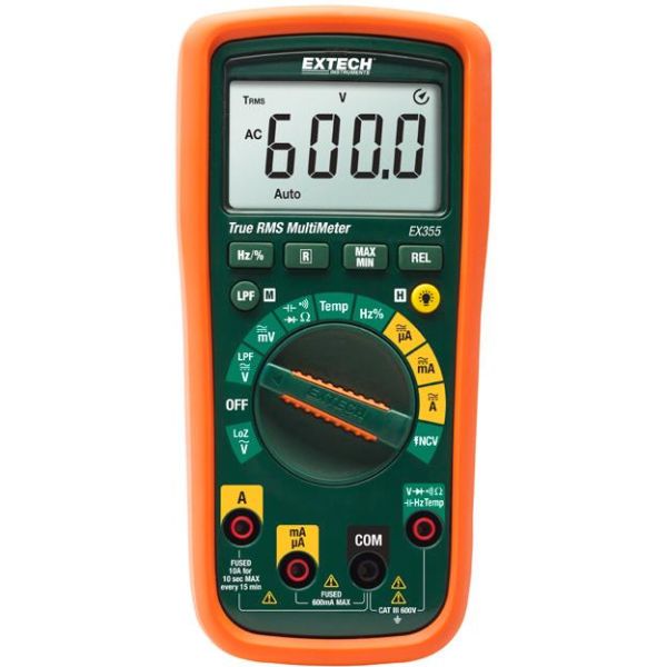 Yleismittari Extech EX355