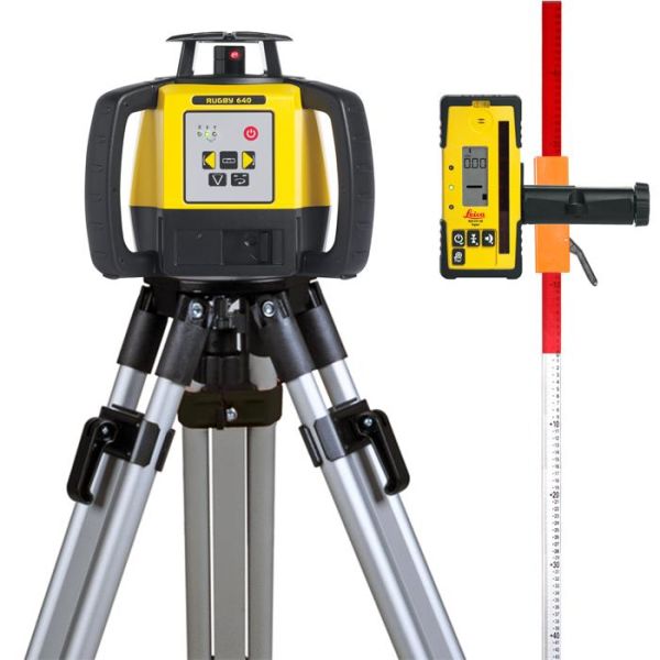 Rotationslaserpaket Leica Rugby 640