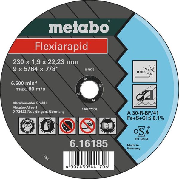 Kapskiva Metabo 616184000