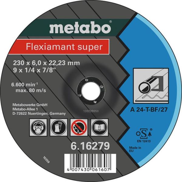 Kapskiva Metabo Flexiamant Super