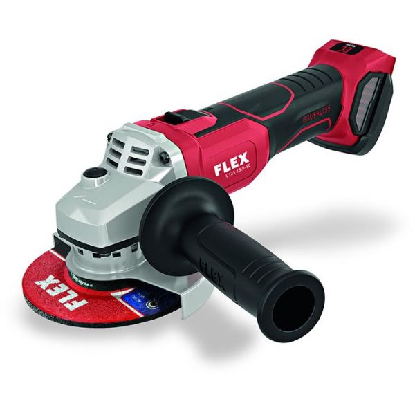 Vinkelslip Flex L125 18,0-EC med batterier och laddare