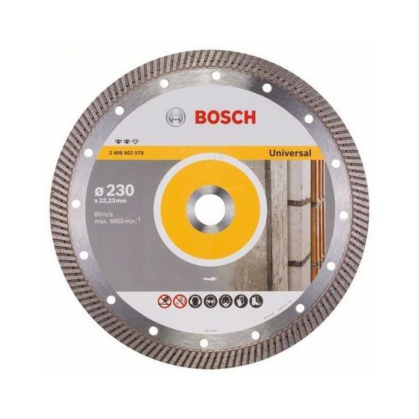 Diamantkapskiva Bosch Expert for Universal Turbo 230x22,23mm