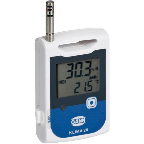 Temperatur- och RF-logger Gann Klima 20