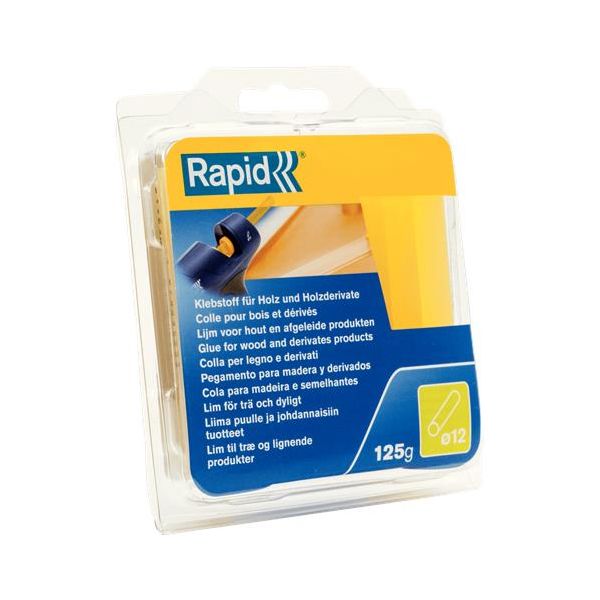 Limstav Rapid 40107360 Trä, 125 g, Ø12x94 mm