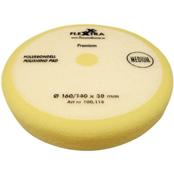 Polerrondell Flexxtra 100118 middels hard, 160 mm