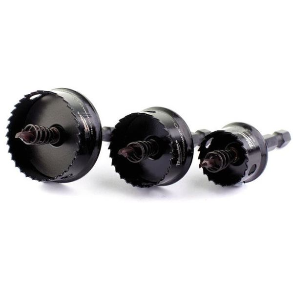Reikäsahasarja Milwaukee SHOCKWAVE 3 osaa Ø 22, 29, 35 mm