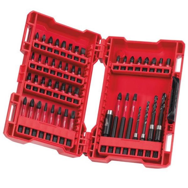 Bitssett Milwaukee 4932430906 Shockwave 48 deler