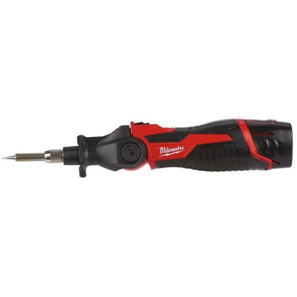 Lödkolv Milwaukee M12 SI-201C med 2,0Ah batteri och laddare