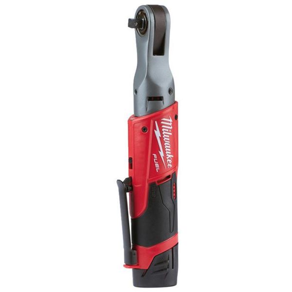 Skralle Milwaukee M12 FIR38-201B med 2,0Ah batteri og lader