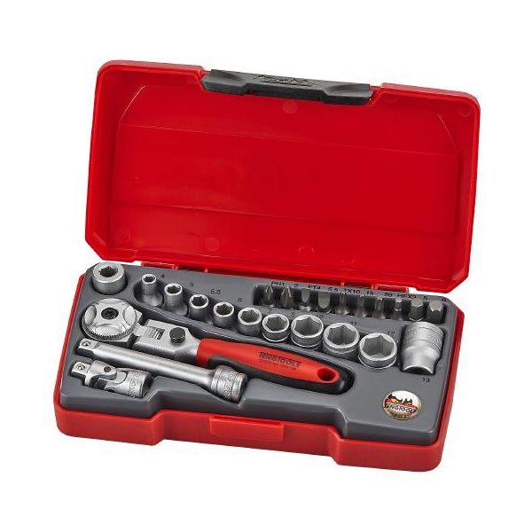 Hylsnyckelsats Teng Tools T1424S 24 delar