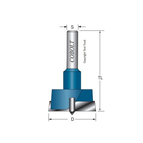 Beslagsfräs Cobolt 280-015