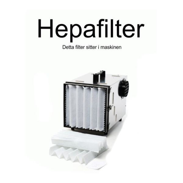 HEPA-filter Dustcontrol 42692 cellulosa, glasfiber