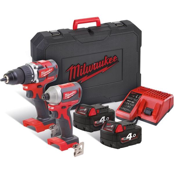 Verktøypakke Milwaukee M18 CBLPP2B-402C