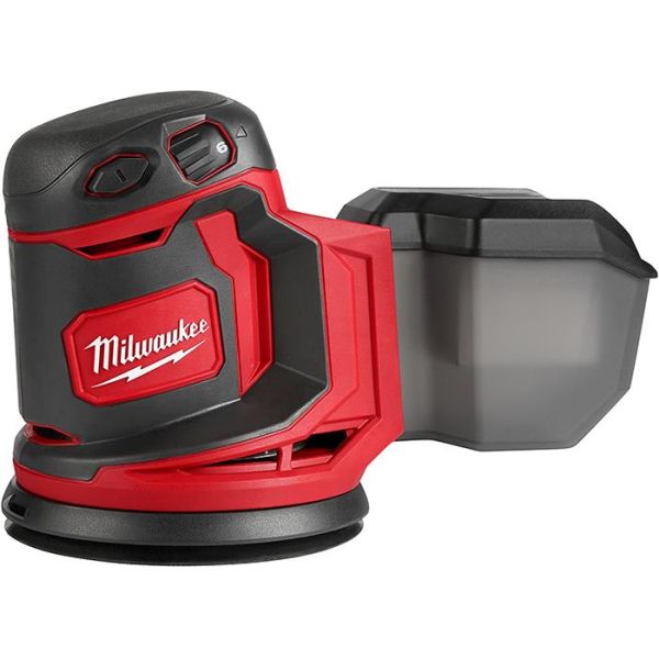 Excenterslipmaskin Milwaukee M18 BOS125-0 utan batterier och laddare