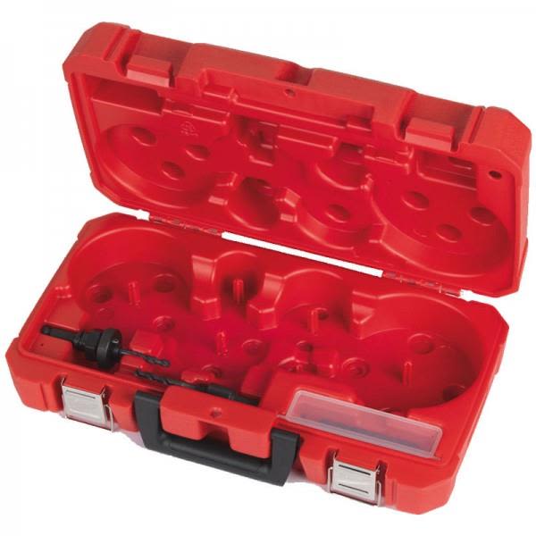 Väska Milwaukee 4932430327 för hålsågar, med adaptrar
