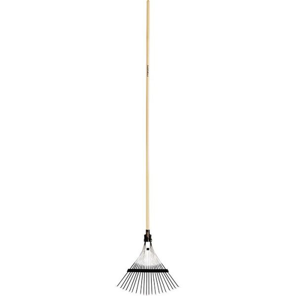 Lövräfsa Fiskars 5170 med 20 pinnar, svart
