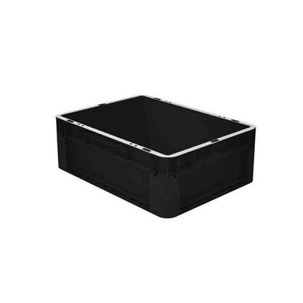 Transportkasse Schoeller Allibert Euroclick 8301 400x300x145 mm Svart recycled