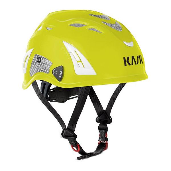Hjelm KASK PLASMA HI VIZ med refleks Gul, fluoreserende