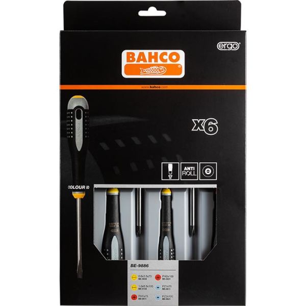 Skrutrekkersett Bahco BE9886
