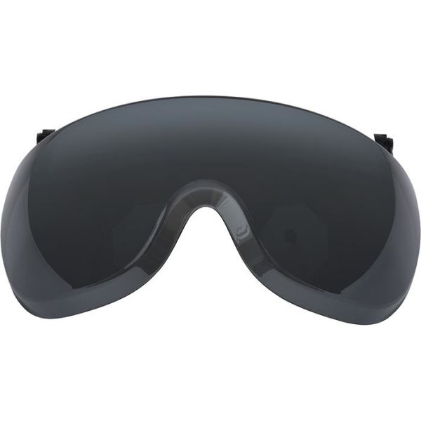 Kort visir 3M SecureFit X5-SV02-CE AS/AF, polykarbonat Grå
