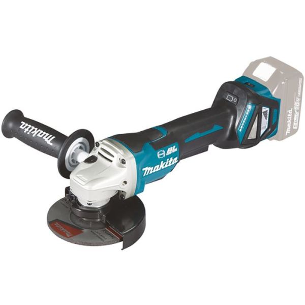 Vinkelsliper Makita DGA518ZU uten batteri og lader