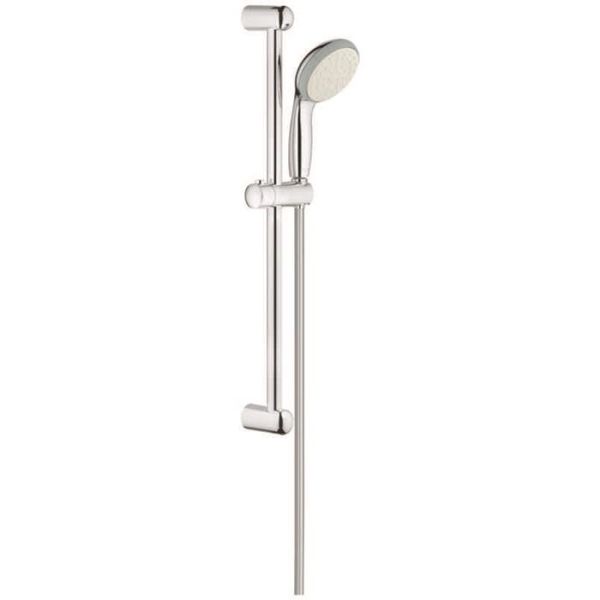 Duschset Grohe Vitalio Go 100 Ø 100 mm, 1-strålig, krom, 1,75 m slang