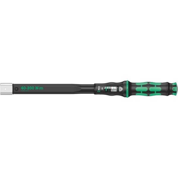 Momenttiavain Wera Click-Torque X 4 vaihtopäille, 14x18 mm, 40-200 Nm