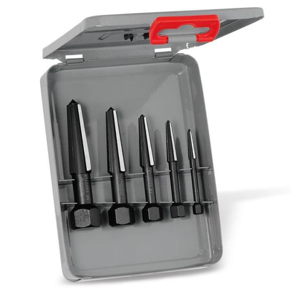 Skrutrekkersett Rennsteig 4719013 5 deler, metallboks