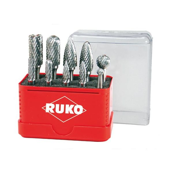 Slipstiftset Ruko 116002 10 delar
