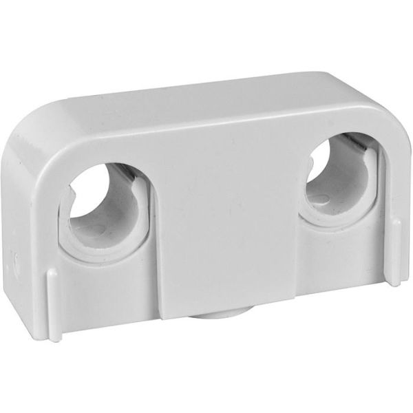 Rörklammer Faluplast 14000 dubbel, med snäpplock, 12/15/16 mm
