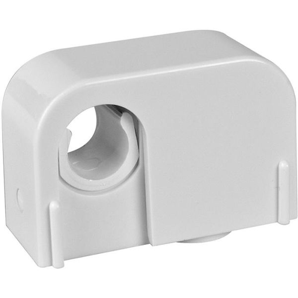 Rörklammer Faluplast 14100 enkel, med snäpplock, 12/15 mm