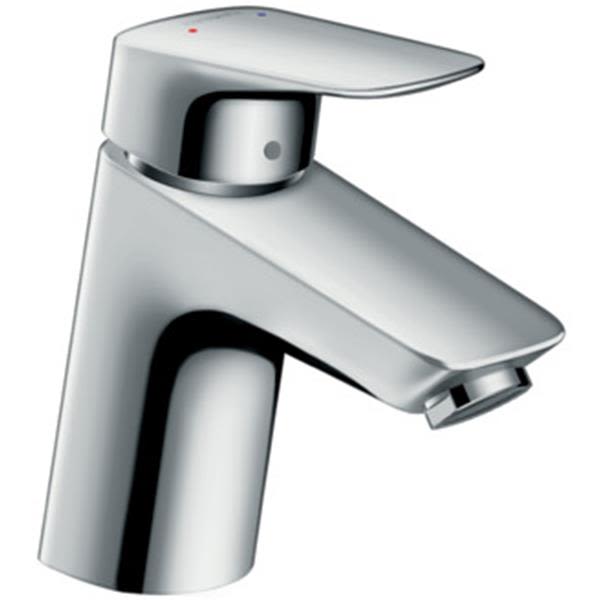 Tvättställsblandare Hansgrohe Logis 70 med push-open ventil