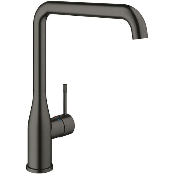 Köksblandare Grohe Essence 1-grepp, L-pip Borstad Hard Graphite