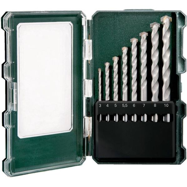 Stenborrsats Metabo 626706000 8 delar