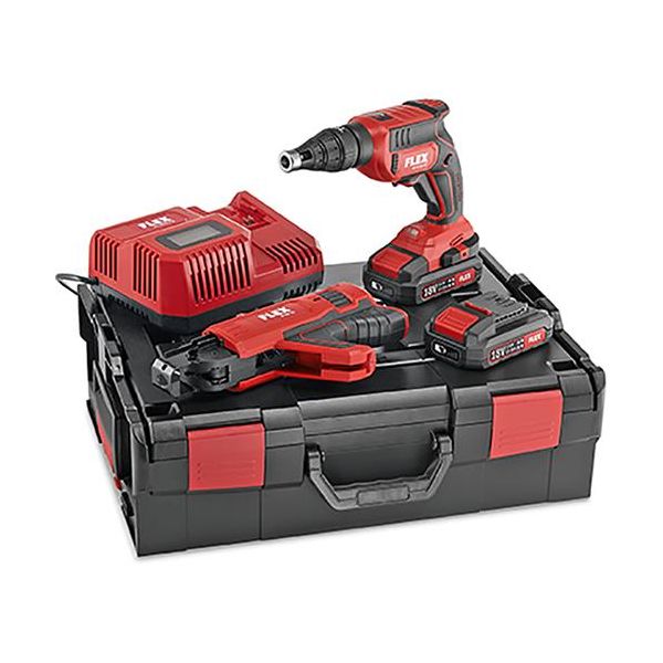 Gipsskruvdragare Flex DW45 18.0-EC M med tillbehör