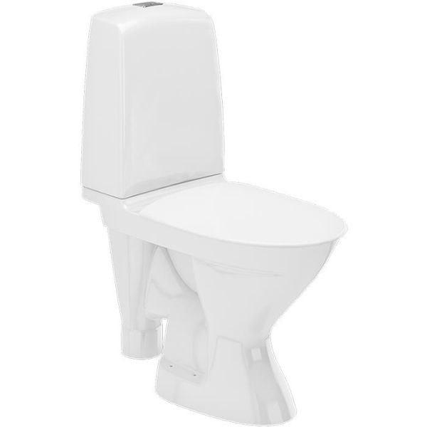 Toalettstol Ifö Spira Rimfree 627008811 med mjuksits