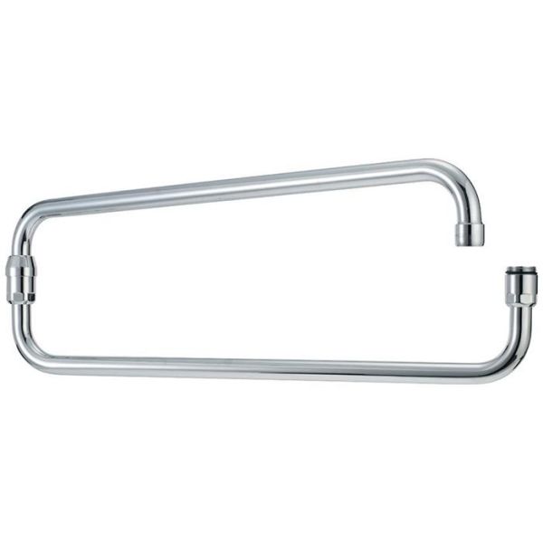 Utloppspip Mora 309037 för köksblandare, dubelledad, 950 mm