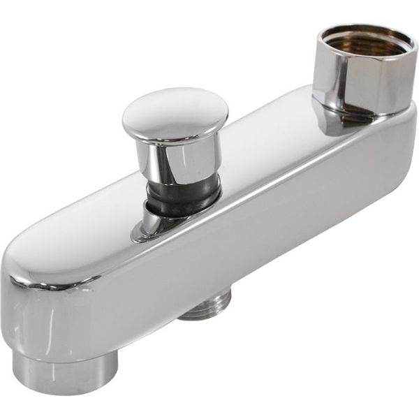 Utloppspip Oras 221200 för badkarsblandare, 105 mm