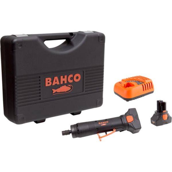 Slipemaskin Bahco BCL32DG1K1 med 2,0Ah-batterier og lader