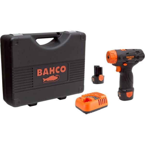 Skrutrekker Bahco BCL31SD1K1 med 2,0Ah-batterier og lader