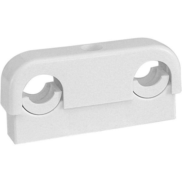 Rörklämma Faluplast Original 16500 dubbel, 12-22 mm, vit