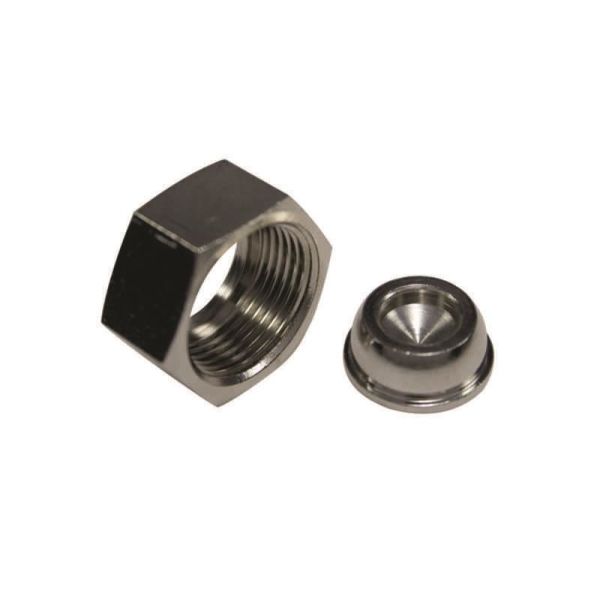 Radiatorventilhuv Ezze 4820212 förkromad DN 20