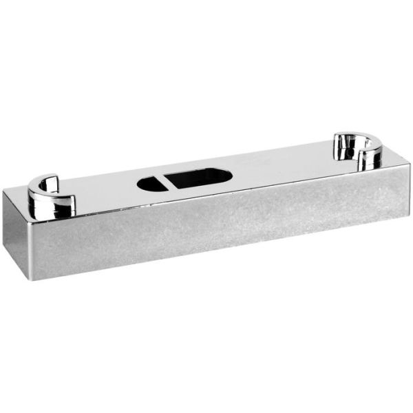 Distanskloss Faluplast 16705 10 x 70 mm, för dubbelklämma, krom